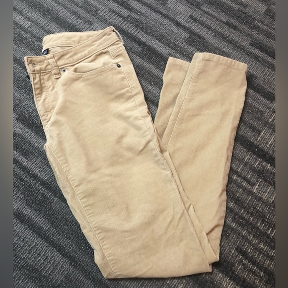 Patagonia Pants - Patagonia Women's Corduroy Organic Cotton Skinny Beige Pants Size 27